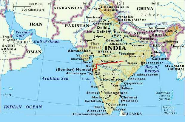 India_map_walk_route