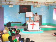 Ann teaching in East Nepal