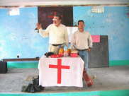 Henry teaching in East Nepal