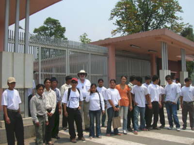 Intercessory Team in Front of the Palace