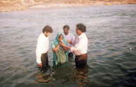 BAPTIZING ANOTHER NEW BELIEVER