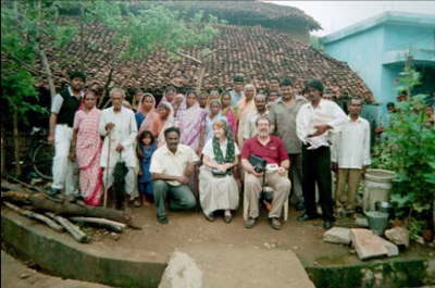 HENRY & ANN WITH VILLAGERS